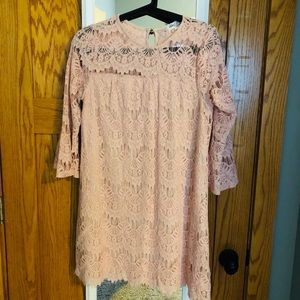 Beautiful Pink Lace Dress 💕⚡️